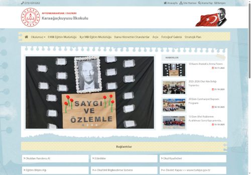 Karaağaçkuyusu İlkokulu - AFYONKARAHİSAR / DAZKIRI