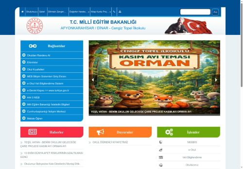Cengiz Topel İlkokulu - AFYONKARAHİSAR / DİNAR