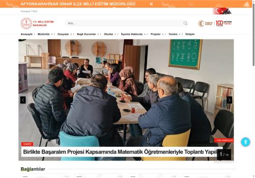 DİNAR İLÇE MİLLÎ EĞİTİM MÜDÜRLÜĞÜ - MEB AFYONKARAHİSAR