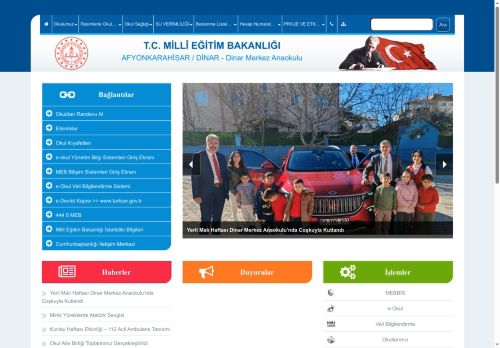 Dinar Merkez Anaokulu - AFYONKARAHİSAR / DİNAR