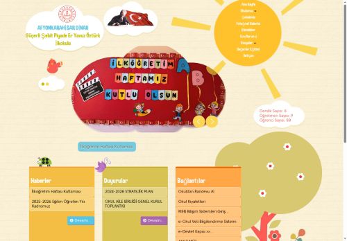 Göçerli Şehit Piyade Er Yavuz Öztürk İlkokulu - AFYONKARAHİSAR / DİNAR