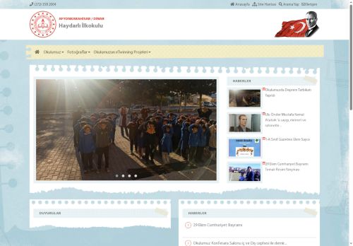 Haydarlı İlkokulu - AFYONKARAHİSAR / DİNAR