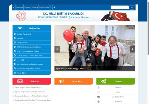 Şakir Ünver İlkokulu - AFYONKARAHİSAR / DİNAR