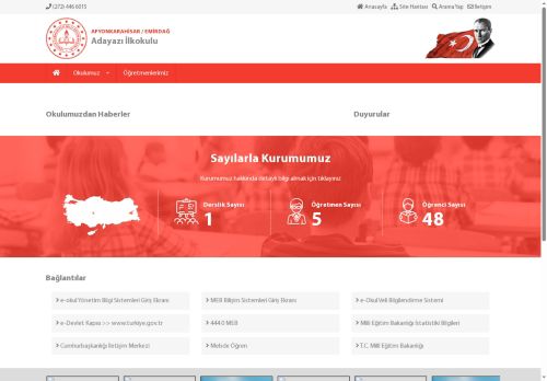 Adayazı İlkokulu - AFYONKARAHİSAR / EMİRDAĞ