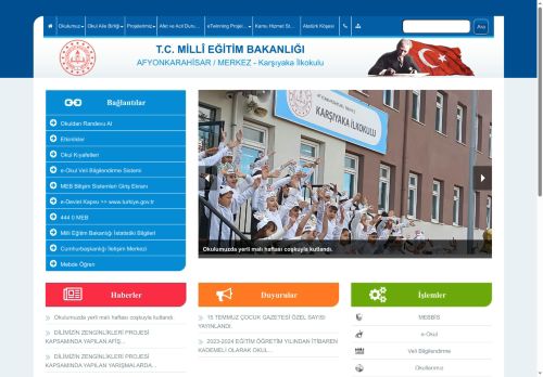 Karşıyaka İlkokulu - AFYONKARAHİSAR / MERKEZ