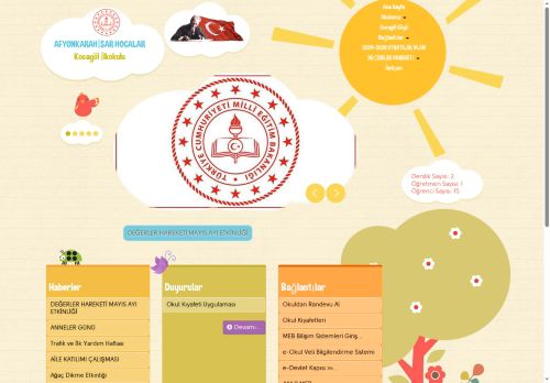 Kocagöl İlkokulu - AFYONKARAHİSAR / HOCALAR