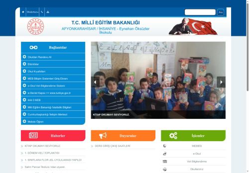 Eynehan Öksüzler İlkokulu - AFYONKARAHİSAR / İHSANİYE