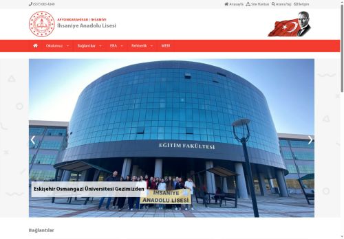 İhsaniye Anadolu Lisesi - AFYONKARAHİSAR / İHSANİYE