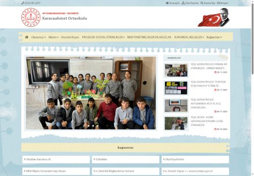 Karacaahmet Ortaokulu - AFYONKARAHİSAR / İHSANİYE