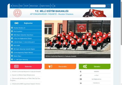 Muratlar Ortaokulu - AFYONKARAHİSAR / İHSANİYE