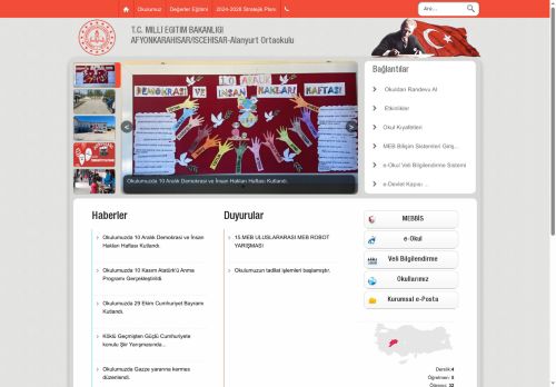 Alanyurt Ortaokulu - AFYONKARAHİSAR / İSCEHİSAR