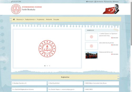 Fatih İlkokulu - AFYONKARAHİSAR / İSCEHİSAR
