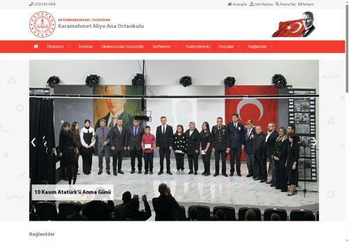 Karamehmet Aliye Ana Ortaokulu - AFYONKARAHİSAR / İSCEHİSAR