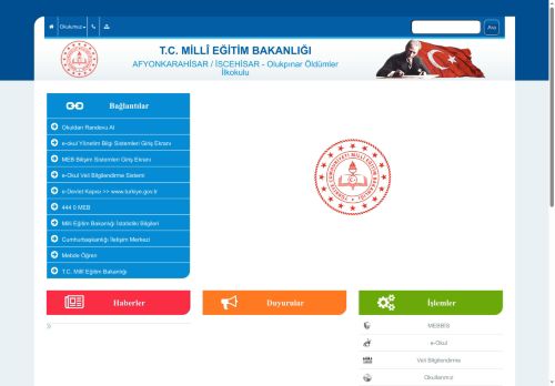 Olukpınar Öldümler İlkokulu - AFYONKARAHİSAR / İSCEHİSAR