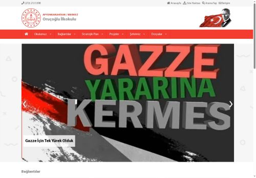 Oruçoğlu İlkokulu - AFYONKARAHİSAR / MERKEZ