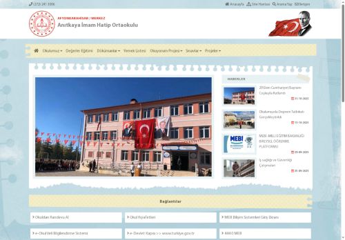 Anıtkaya İmam Hatip Ortaokulu - AFYONKARAHİSAR / MERKEZ