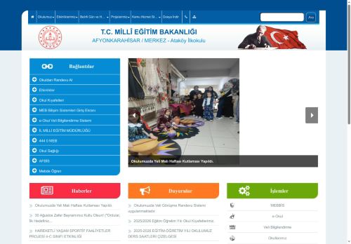 Ataköy İlkokulu - AFYONKARAHİSAR / MERKEZ