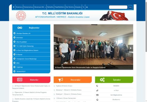 Atatürk Anadolu Lisesi - AFYONKARAHİSAR / MERKEZ