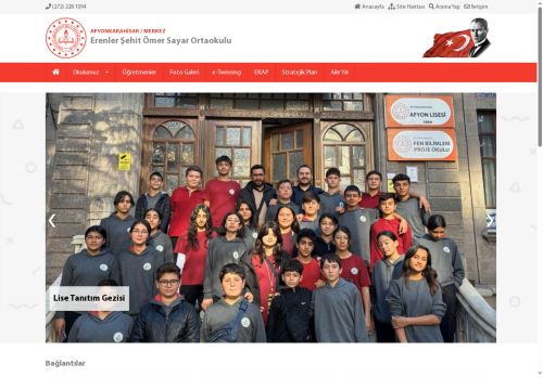 Erenler Şehit Ömer Sayar Ortaokulu - AFYONKARAHİSAR / MERKEZ