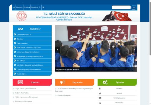 Erkmen TOKİ Nurullah Oymak İlkokulu - AFYONKARAHİSAR / MERKEZ