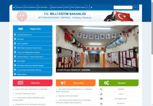 Fethibey Ortaokulu - AFYONKARAHİSAR / MERKEZ