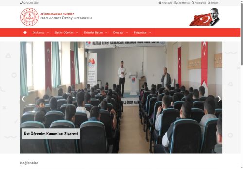 Hacı Ahmet Özsoy Ortaokulu - AFYONKARAHİSAR / MERKEZ