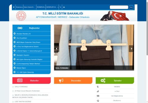 Gebeceler Ortaokulu - AFYONKARAHİSAR / MERKEZ