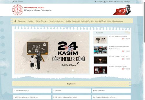 Hüseyin Sümer Ortaokulu - AFYONKARAHİSAR / MERKEZ