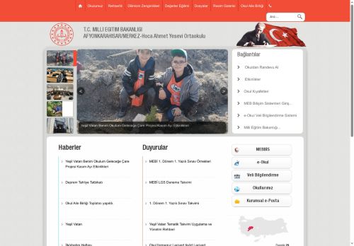 Hoca Ahmet Yesevi Ortaokulu - AFYONKARAHİSAR / MERKEZ