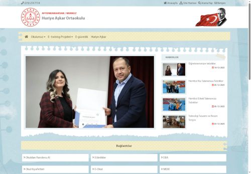 Huriye Aşkar Ortaokulu - AFYONKARAHİSAR / MERKEZ