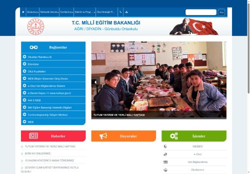 Günbuldu Ortaokulu - AĞRI / DİYADİN