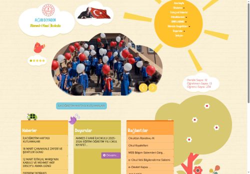 Ahmed-i Hani İlkokulu - AĞRI / DİYADİN