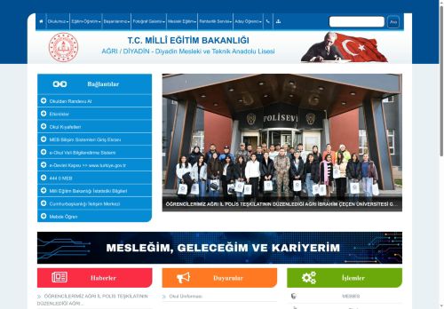 Diyadin Mesleki ve Teknik Anadolu Lisesi - AĞRI / DİYADİN