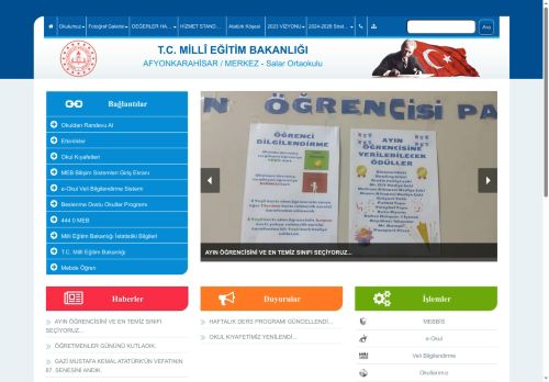 Salar Ortaokulu - AFYONKARAHİSAR / MERKEZ