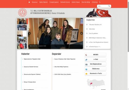 Susuz Ortaokulu - AFYONKARAHİSAR / MERKEZ