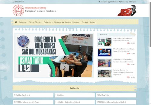 Süleyman Demirel Fen Lisesi - AFYONKARAHİSAR / MERKEZ