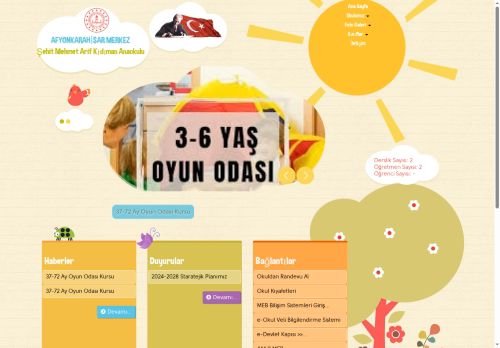 Şehit Mehmet Arif Kıdıman Anaokulu - AFYONKARAHİSAR / MERKEZ