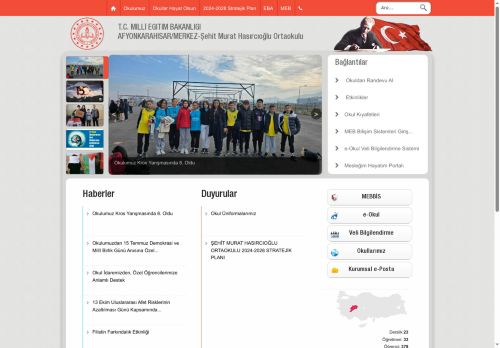 Şehit Murat Hasırcıoğlu Ortaokulu - AFYONKARAHİSAR / MERKEZ