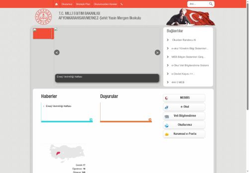 Şehit Yasin Mergen İlkokulu - AFYONKARAHİSAR / MERKEZ