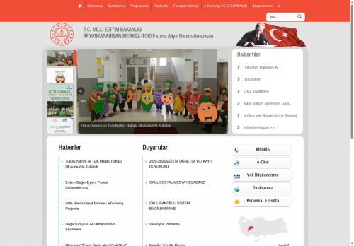 TOKİ Fatma Aliye Hanım Anaokulu - AFYONKARAHİSAR / MERKEZ