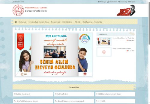 Barbaros Ortaokulu - AFYONKARAHİSAR / SANDIKLI