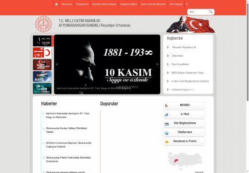 Reşadiye Ortaokulu - AFYONKARAHİSAR / SANDIKLI