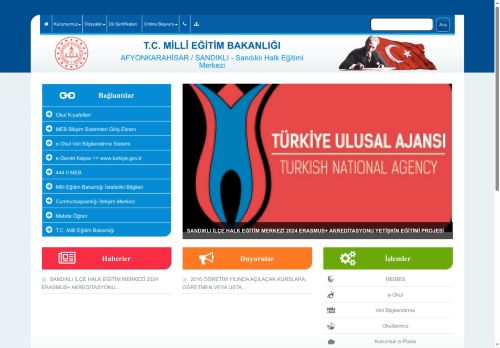 Sandıklı Halk Eğitimi Merkezi - AFYONKARAHİSAR / SANDIKLI