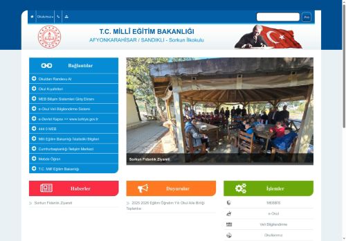 Sorkun İlkokulu - AFYONKARAHİSAR / SANDIKLI