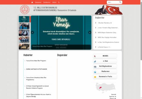 Yunusemre Ortaokulu - AFYONKARAHİSAR / SANDIKLI