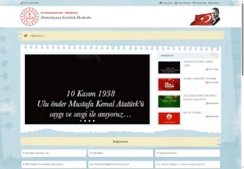 Ahmetpaşa Atatürk İlkokulu - AFYONKARAHİSAR / SİNANPAŞA