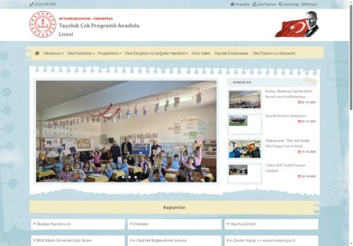 Taşoluk Çok Programlı Anadolu Lisesi - AFYONKARAHİSAR / SİNANPAŞA