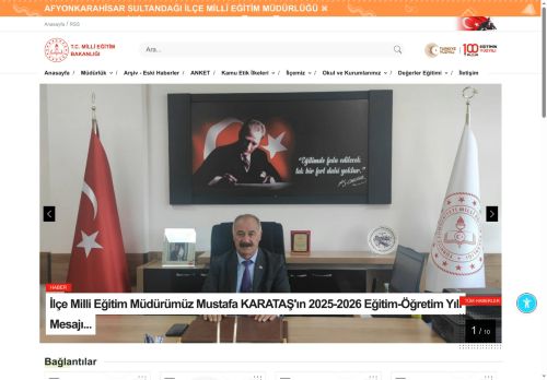 SULTANDAĞI İLÇE MİLLÎ EĞİTİM MÜDÜRLÜĞÜ - MEB AFYONKARAHİSAR