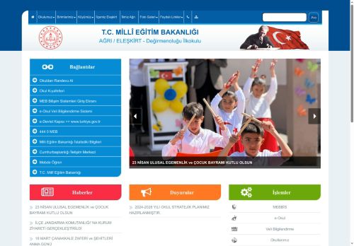 Değirmenoluğu İlkokulu - AĞRI / ELEŞKİRT