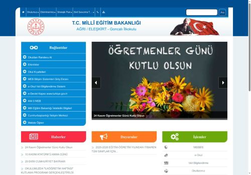 Goncalı İlkokulu - AĞRI / ELEŞKİRT